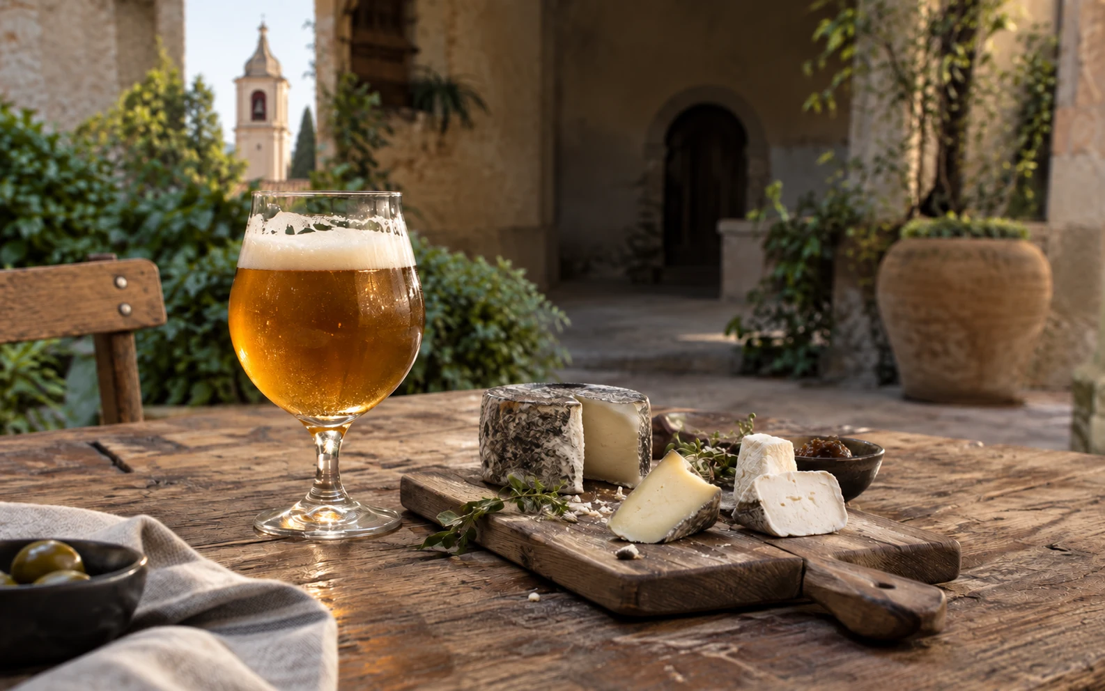 Degustazione di birra e formaggi